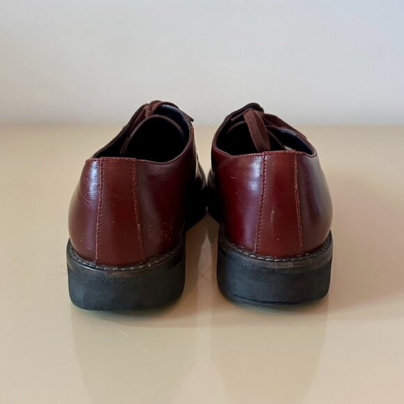 Marni Burgundy Derbies - Picture 9 of 11